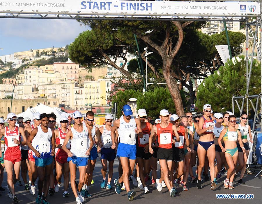 (SP)ITALY-NAPLES-SUMMER UNIVERSIADE 2019-ATHLETICS