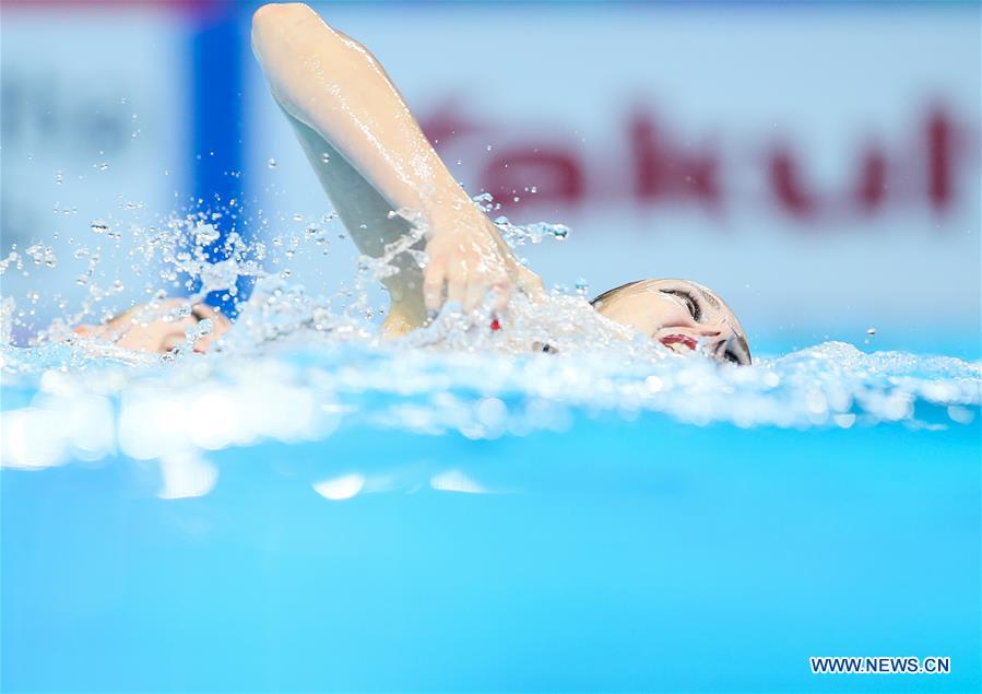 (SP)SOUTH KOREA-GWANGJU-FINA WORLD CHAMPIONSHIPS-ARTISTIC SWIMMING