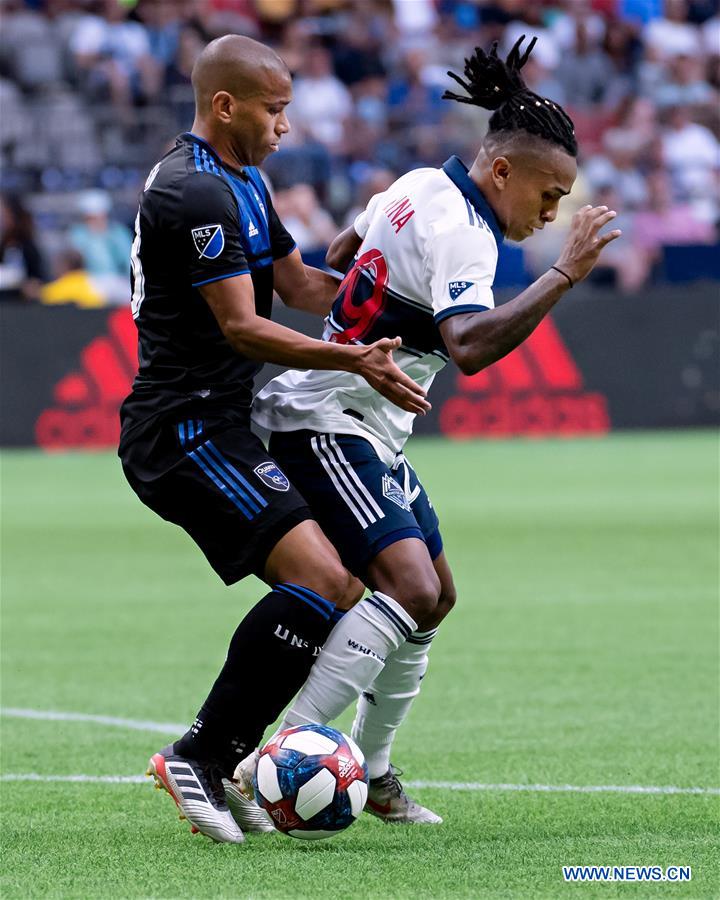 (SP)CANADA-VANCOUVER-MLS-VANCOUVER-WHITECAPS-FC-VERSUS-SAN-JOSE-EARTHQUAKES 