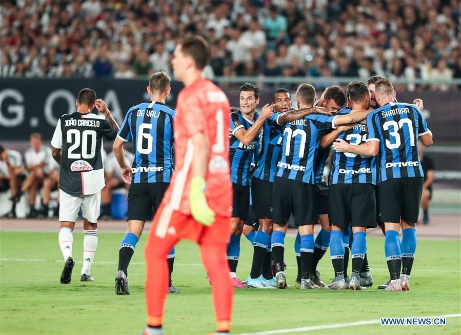 (SP)CHINA-NANJING-FOOTBALL-INTERNATIONAL CHAMPIONS CUP-JUVENTUS VS INTER MILAN (CN)