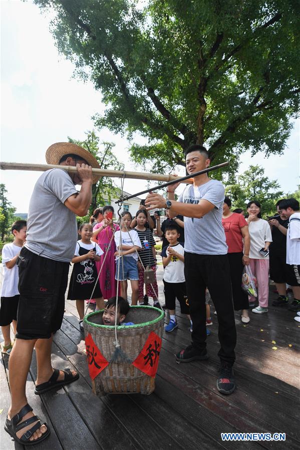 CHINA-ZHEJIANG-CHANGXING-AUTUMN-TRADITION (CN)