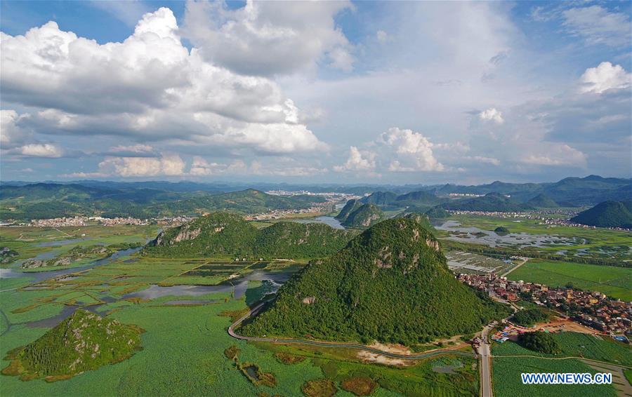 CHINA-YUNNAN-QIUBEI-PUZHEHEI NATIONAL WETLAND PARK-SCENERY (CN)