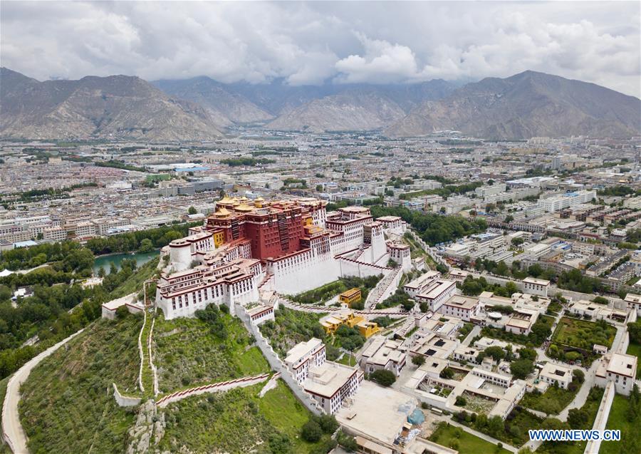 (InTibet)CHINA-TIBET-LHASA-AERIAL VIEW (CN)