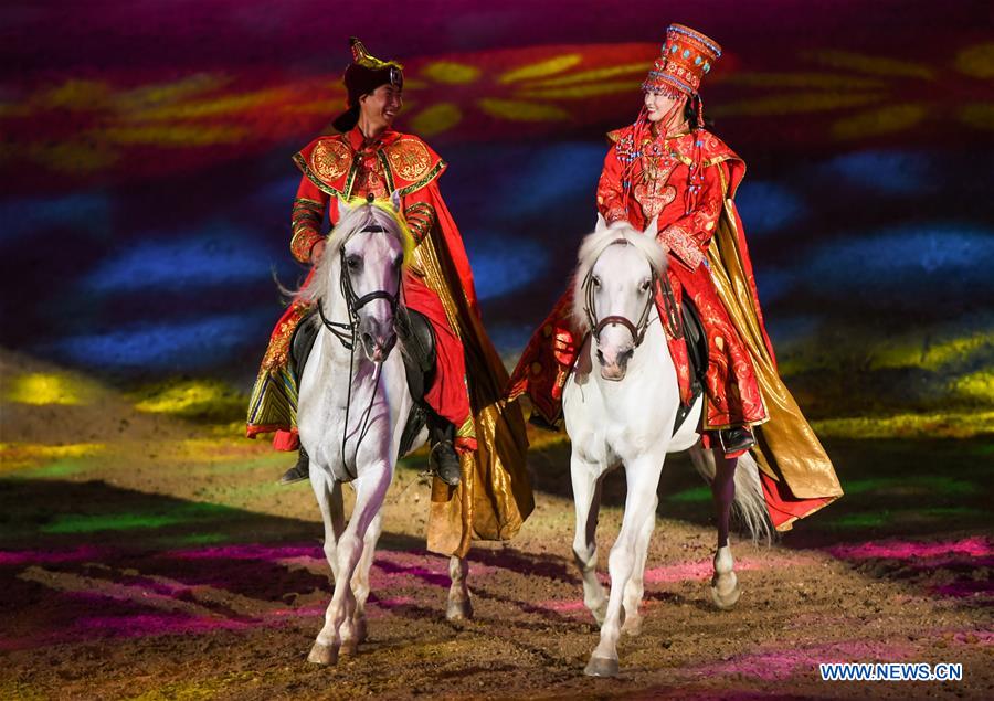 CHINA-INNER MONGOLIA-HORSE DANCE SHOW(CN)