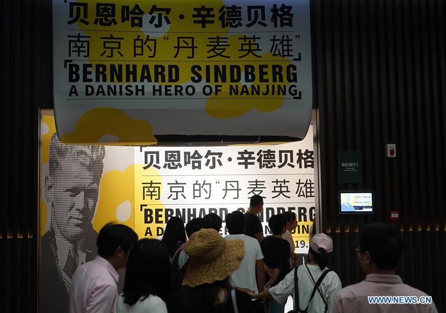 CHINA-NANJING-EXHIBITION-DANISH HERO-NANJING MASSACRE(CN)