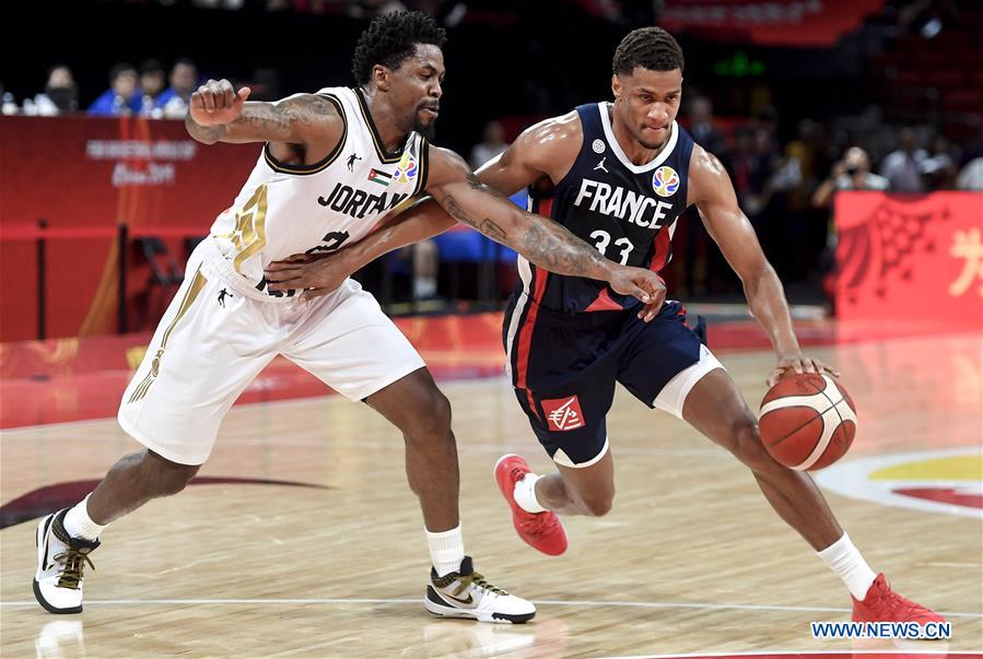 (SP)CHINA-SHENZHEN-BASKETBALL-FIBA WORLD CUP-GROUP G-JOR VS FRA (CN)