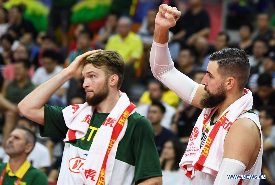 (SP)CHINA-DONGGUAN-BASKETBALL-FIBA WORLD CUP-GROUP H-LITHUANIA VS CANADA (CN)