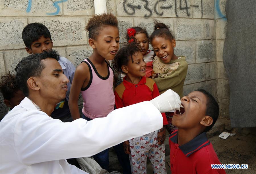 YEMEN-SANAA-CHOLERA-IMMUNIZATION