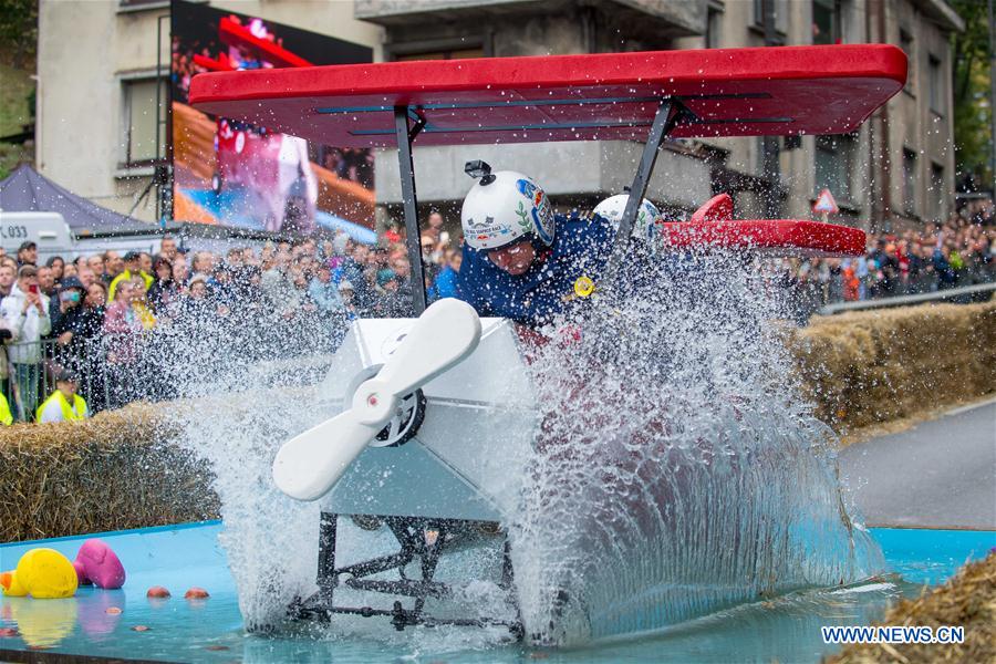 LITHUANIA-KAUNAS-SOAPBOX-RACE