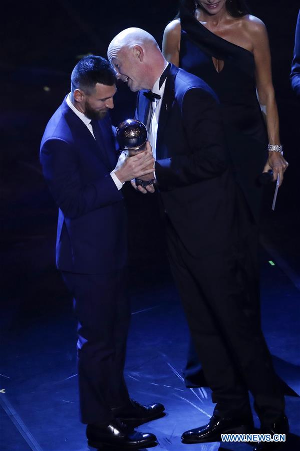 (SP)ITALY-MILAN-THE BEST FIFA FOOTBALL AWARDS