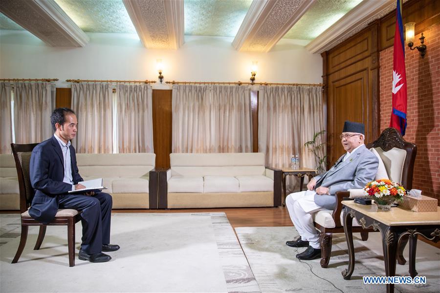 NEPAL-KATHMANDU-NEPALI PM-INTERVIEW