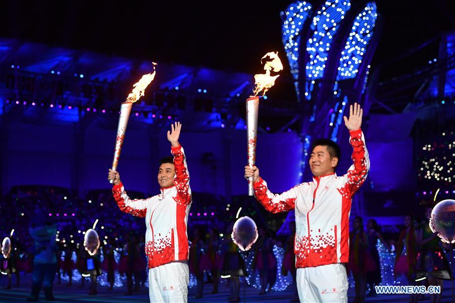 (SP)CHINA-WUHAN-7TH MILITARY WORLD GAMES-OPENING CEREMONY