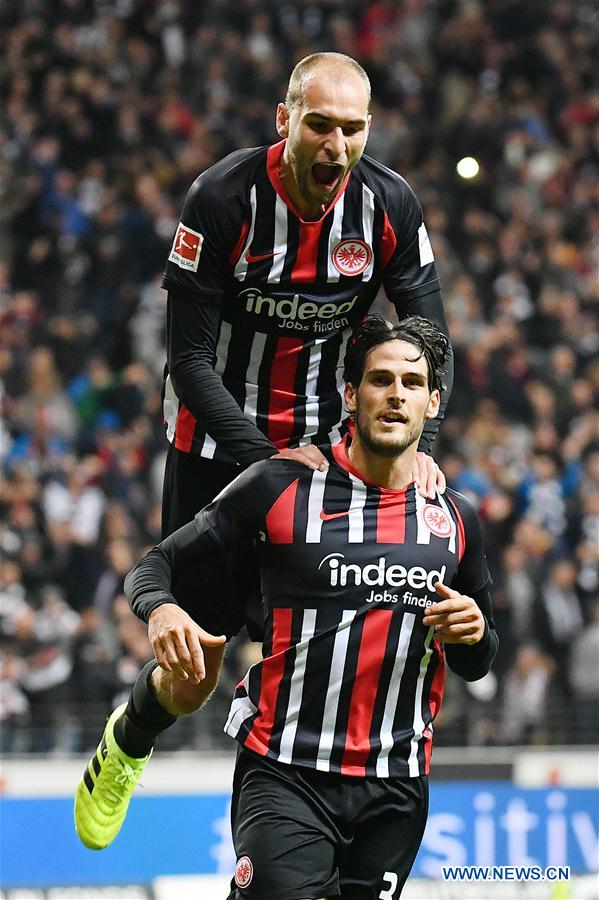 (SP)GERMANY-FRANKFURT-SOCCER-BUNDESLIGA-FRANKFURT VS LEVERKUSEN