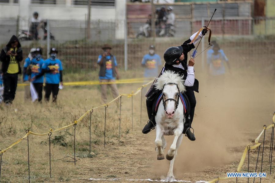 INDONESIA-MALANG-HORSEBACK ARCHERY-TOURNAMENT