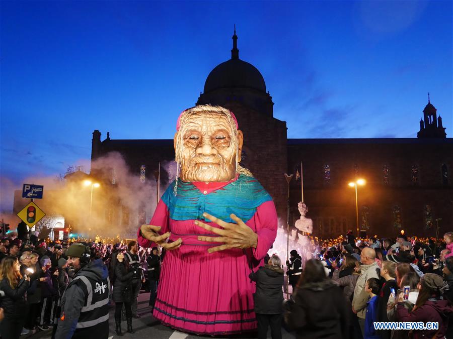 IRELAND-DUBLIN-HALLOWEEN PARADE