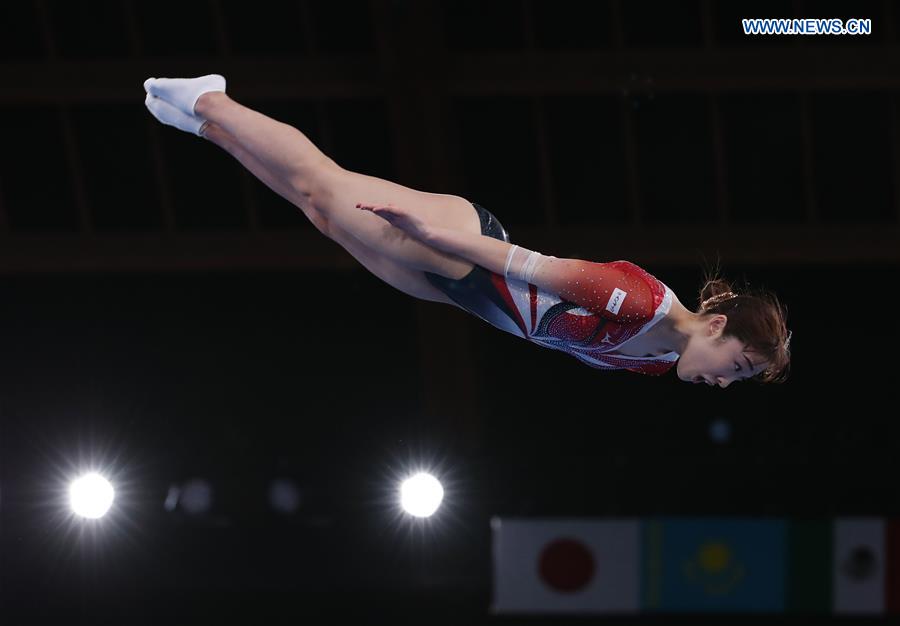 (SP)JAPAN-TOKYO-TRAMPOLINE-WORLD CHAMPIONSHIPS-WOMEN'S TRAMPOLINE INDIVIDUAL FINAL