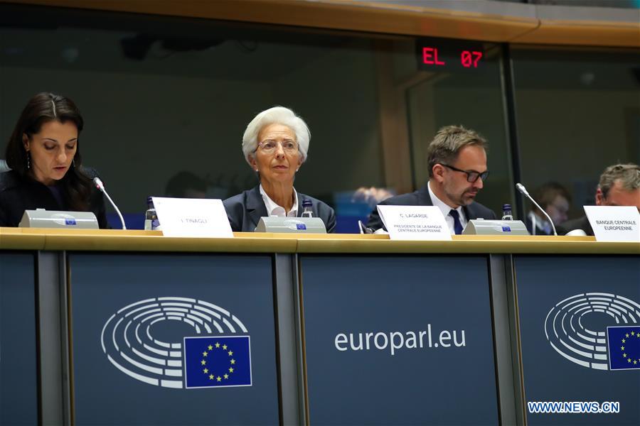 BELGIUM-BRUSSELS-ECB-LAGARDE