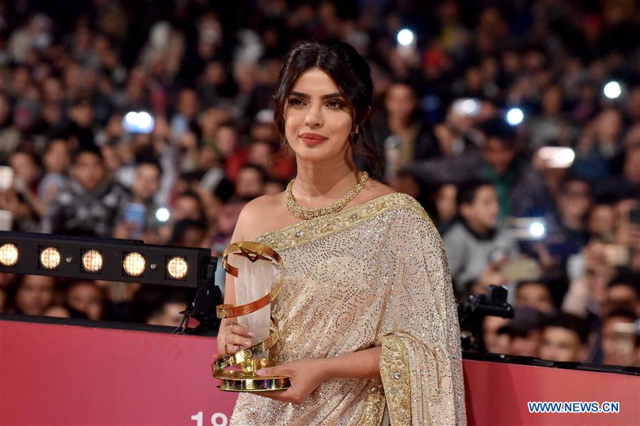 MOROCCO-MARRAKECH-FILM FESTIVAL-PRIYANKA CHOPRA