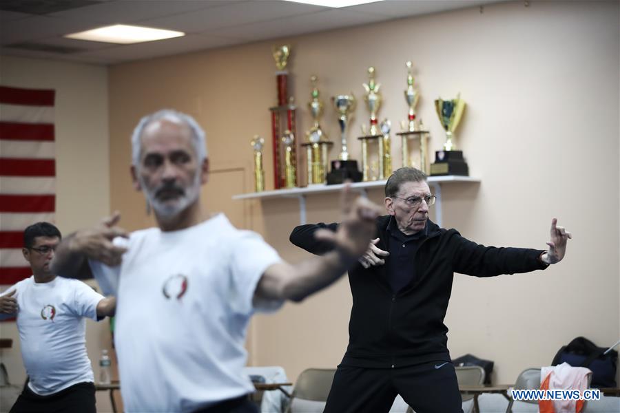 U.S.-NEW YORK-TAI CHI-FORMER WORLD CHAMPION