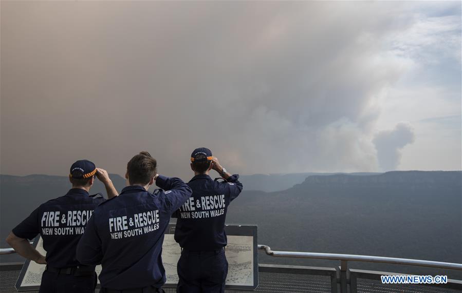 AUSTRALIA-SYDNEY-NEW SOUTH WALES-BUSHFIRE