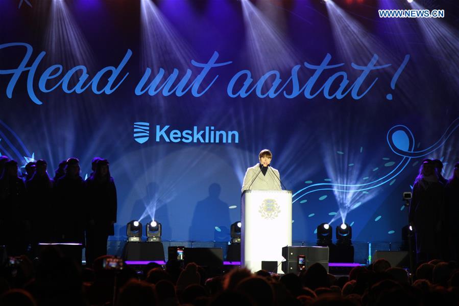 ESTONIA-TALLINN-NEW YEAR-CELEBRATION