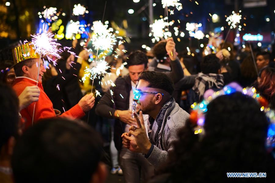 MEXICO-MEXICO CITY-NEW YEAR-CELEBRATION