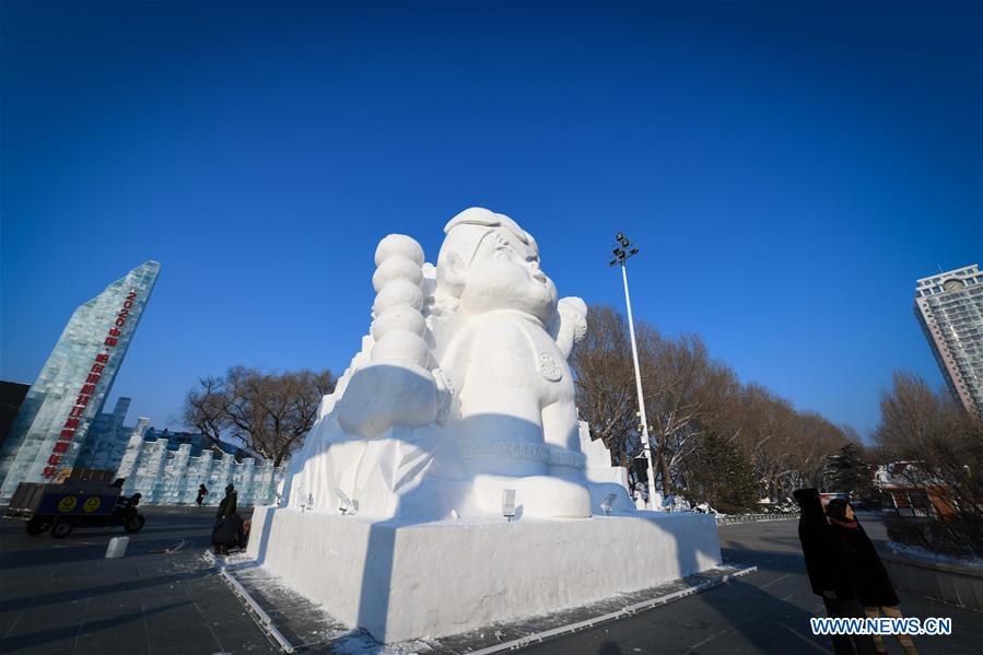 CHINA-HARBIN-SNOWMEN(CN)