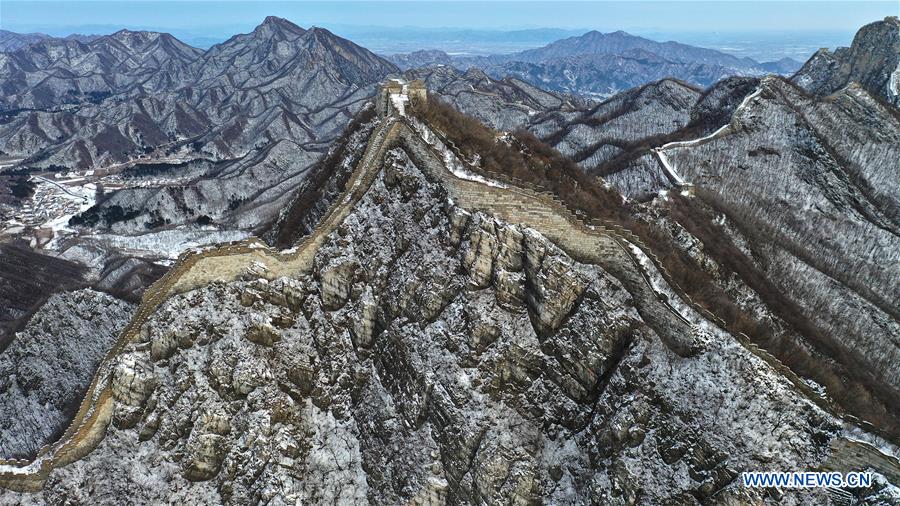 CHINA-BEIJING-JIANKOU GREAT WALL-SNOW SCENERY (CN)