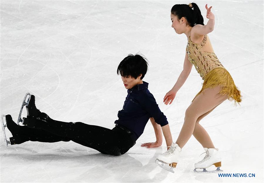 (SP)SWITZERLAND-LAUSANNE-WINTER YOG-FIGURE SKATING-ICE DANCE