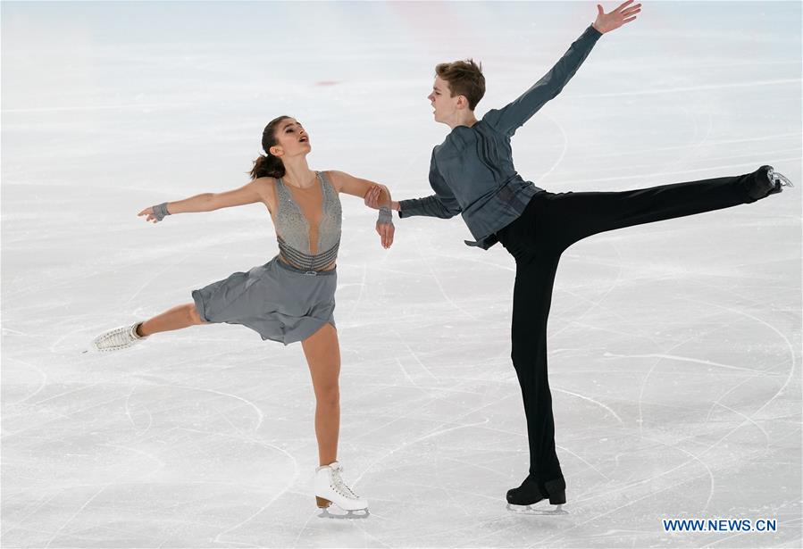 (SP)SWITZERLAND-LAUSANNE-WINTER YOG-FIGURE SKATING-ICE DANCE-FREE DANCE