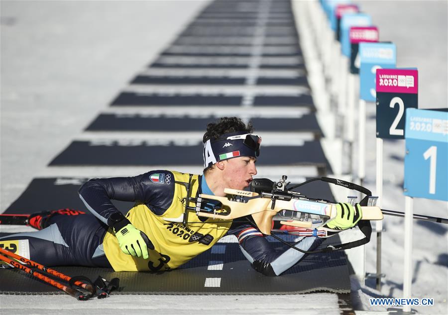 (SP)FRANCE-LES ROUSSES-WINTER YOG-BIATHLON-MIXED RELAY