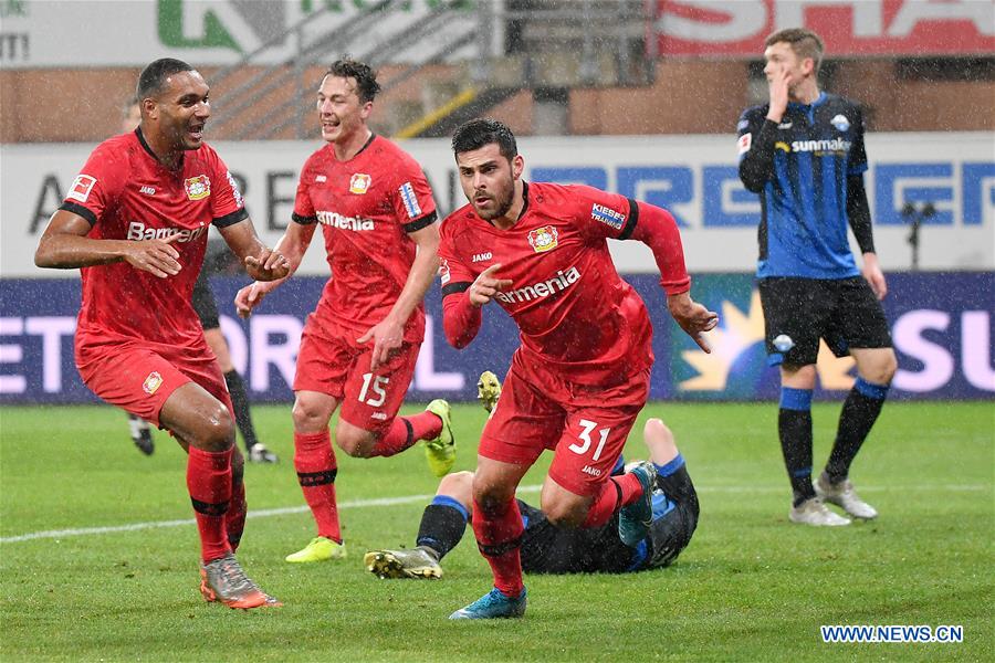 (SP)GERMANY-PADERBORN-FOOTBALL-BUNDESLIGA-PADERBORN VS LEVERKUSEN