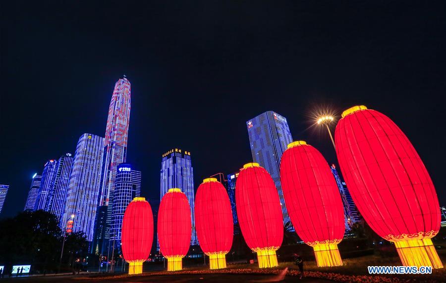 CHINA-SHENZHEN-SPRING FESTIVAL-LANTERN (CN)