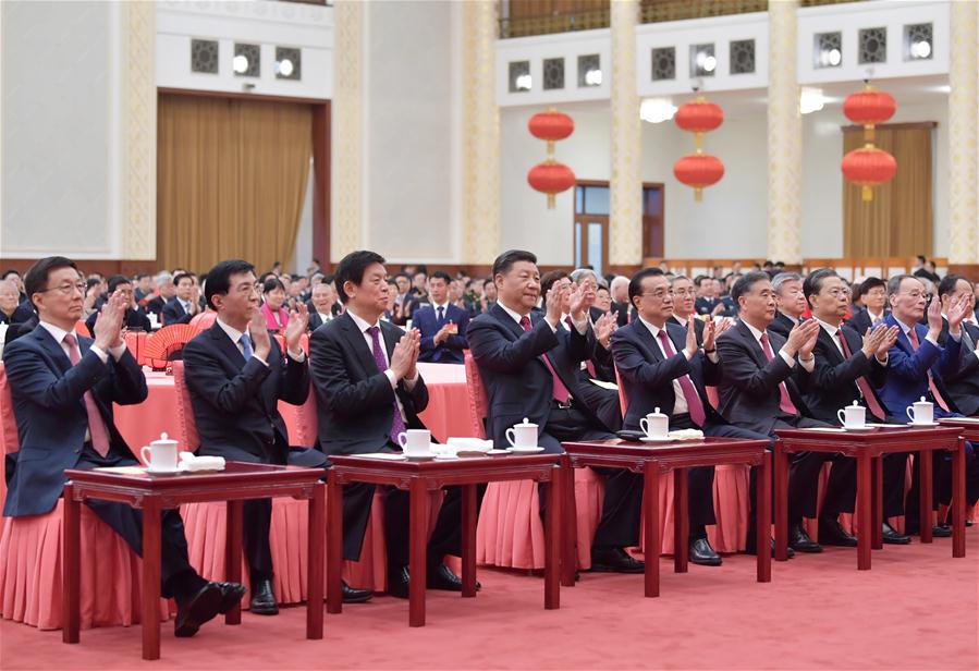 CHINA-BEIJING-CPC CENTRAL COMMITTEE-STATE COUNCIL-RECEPTION (CN)