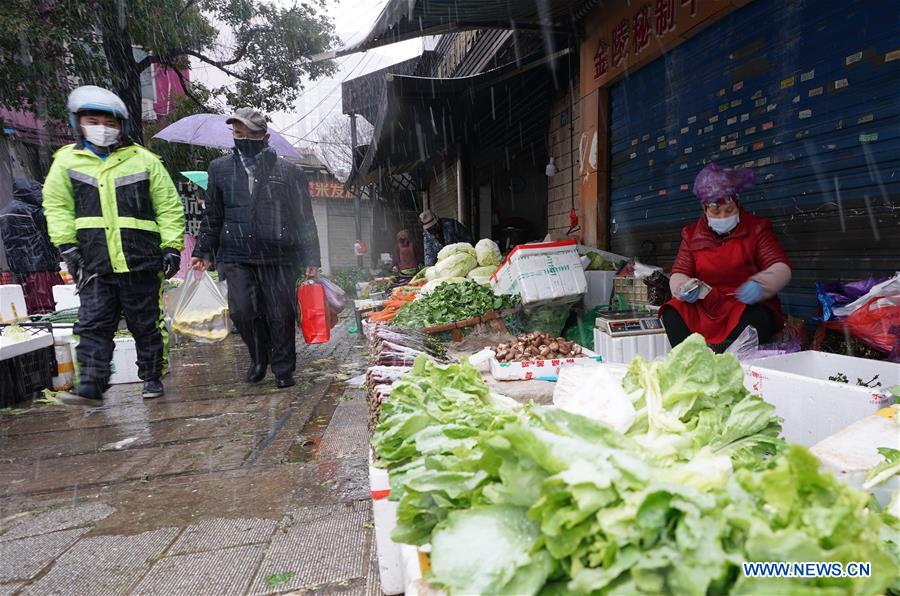 CHINA-HUBEI-WUHAN-SNOWFALL (CN)