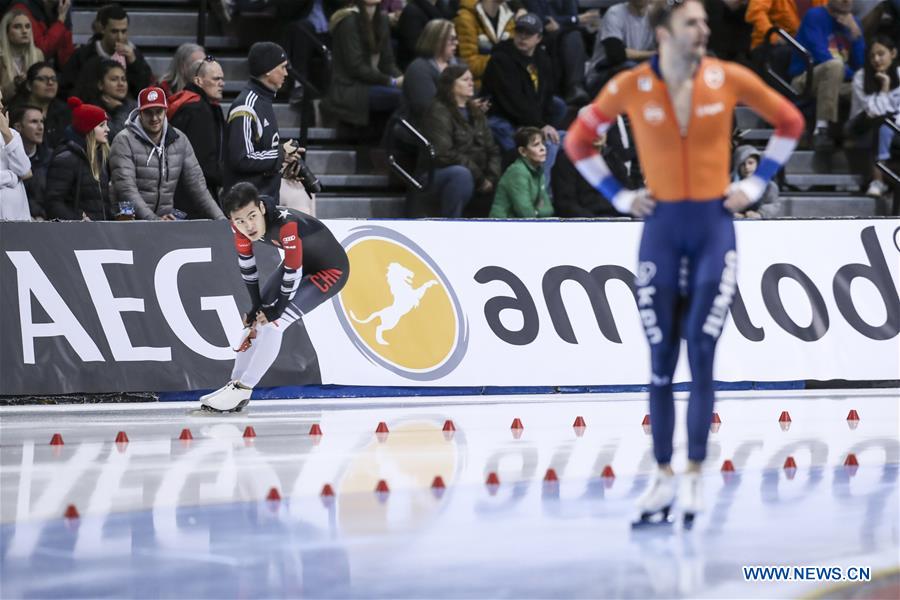 (SP)U.S.-SALT LAKE CITY-ISU-SINGLE DISTANCES SPEED SKATING-WORLD CHAMPIONSHIPS