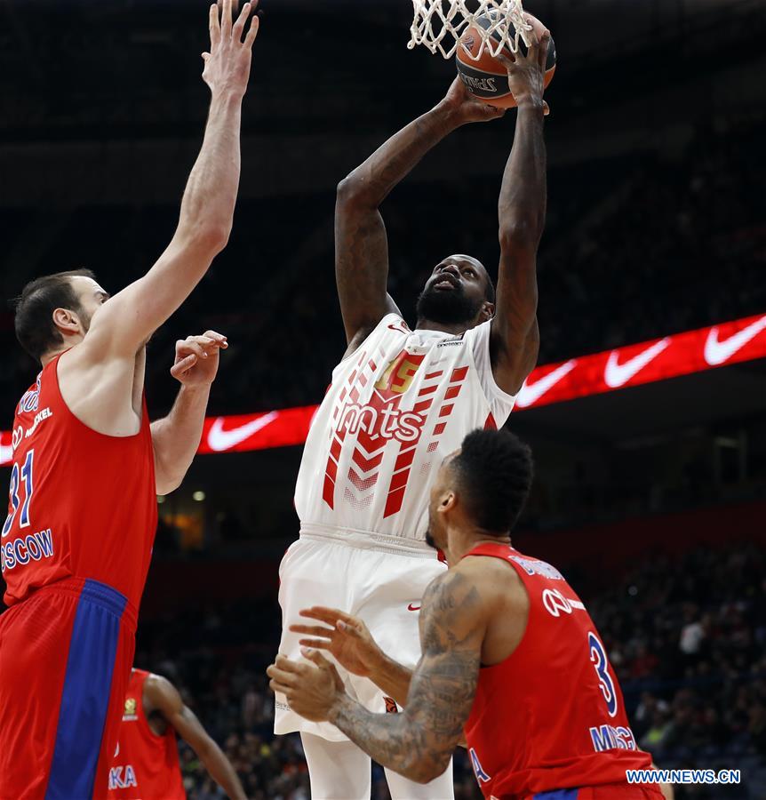 (SP)SERBIA-BELGRADE-BASKETBALL-EUROLEAGUE-CRVENA ZVEZDA VS CSKA