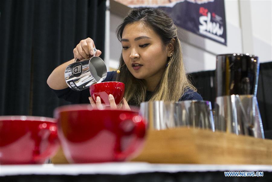 CANADA-TORONTO-LATTE ART COMPETITION