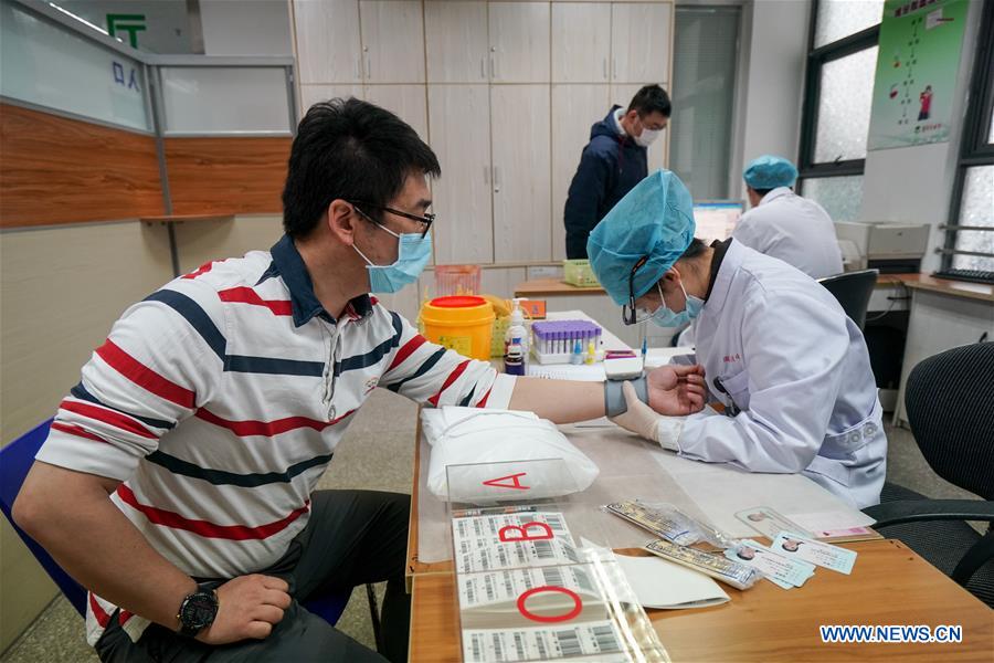 CHINA-JIANGSU-NANJING-VOLUNTEER-BLOOD DONATION (CN)