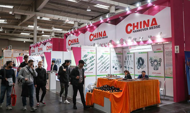 Around 1,300 Chinese exhibitors participate in Hanover Fair 2018