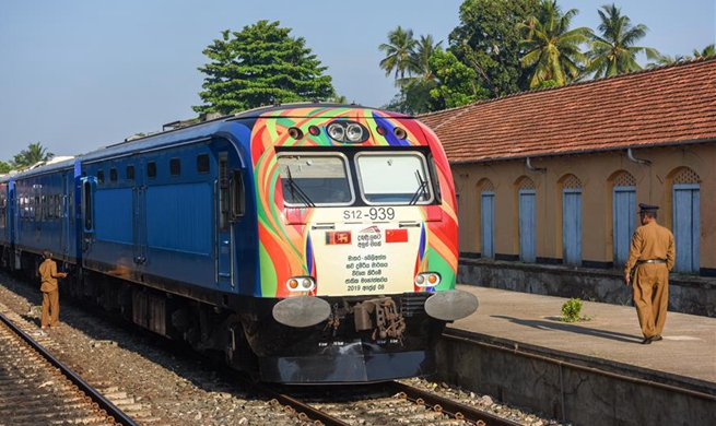 Sri Lanka opens China-funded railway line