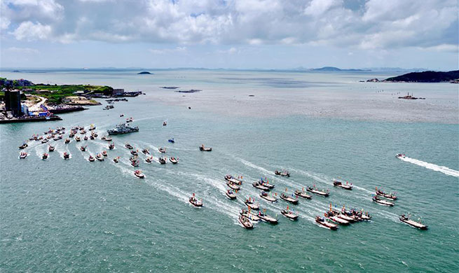 Fuqing Fishing Festival kicks off in southeast China's Fujian