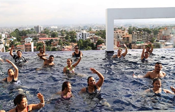 Aqua Zumba gets popular in Nepal