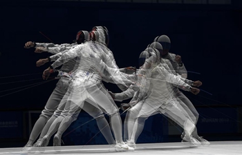 In pics: fencing bouts at 7th CISM Military World Games