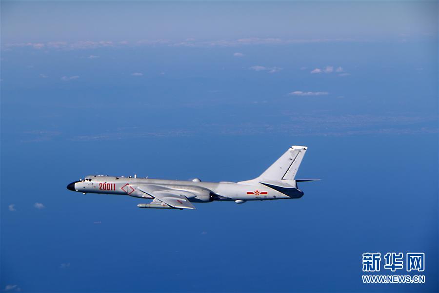 （圖文互動）（2）中國空軍編隊(duì)飛越對馬海峽赴日本海遠(yuǎn)洋訓(xùn)練