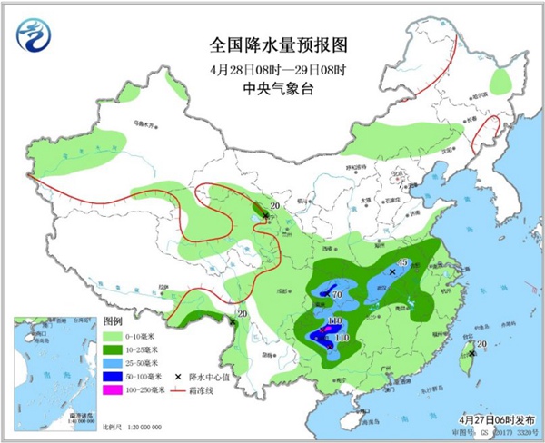 周末雨不休,！南北方同迎大范圍降水