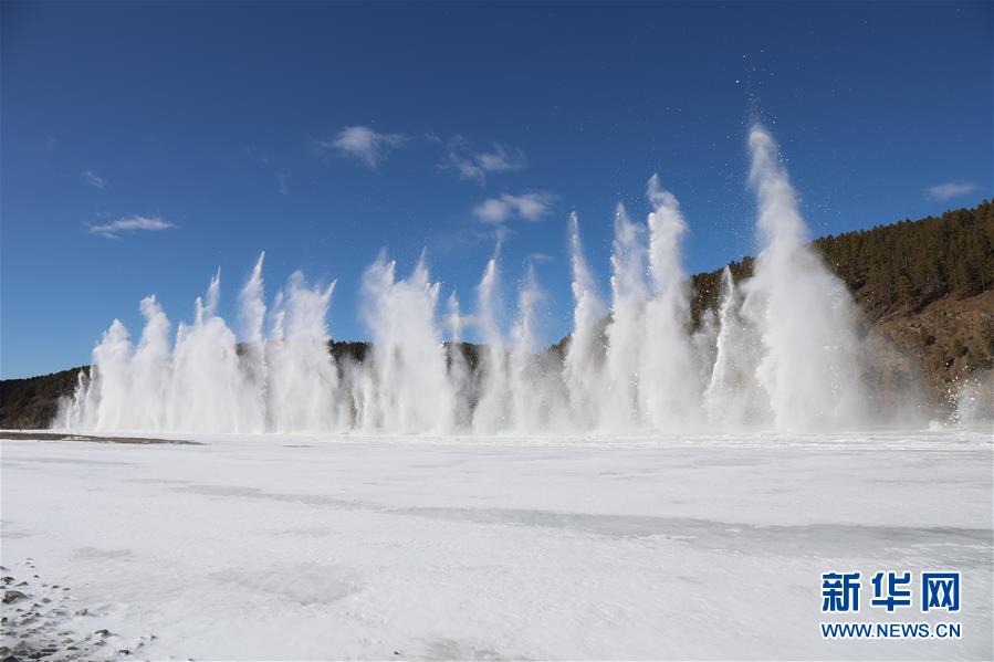 （圖文互動）黑龍江沿岸多地實施防凌破冰