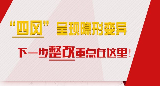 “四風(fēng)”呈現(xiàn)隱形變異,，下一步整改重點(diǎn)在這里,！