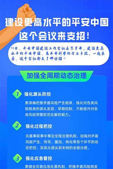 建設(shè)更高水平的平安中國 這個(gè)會(huì)議來支招,！