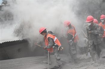 危地馬拉火山噴發(fā)已致70人死亡